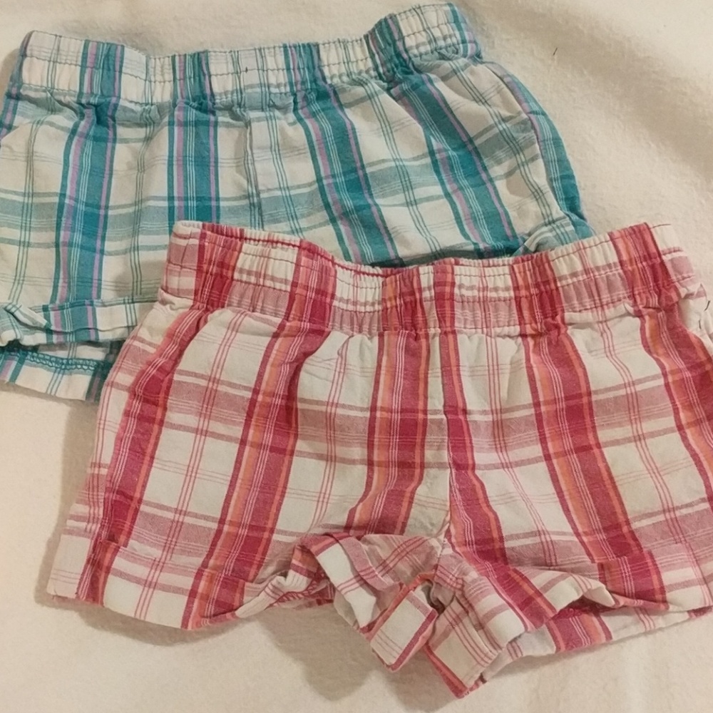 Plaid shorts